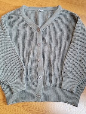 Qualfort Women's Gray Cardigan